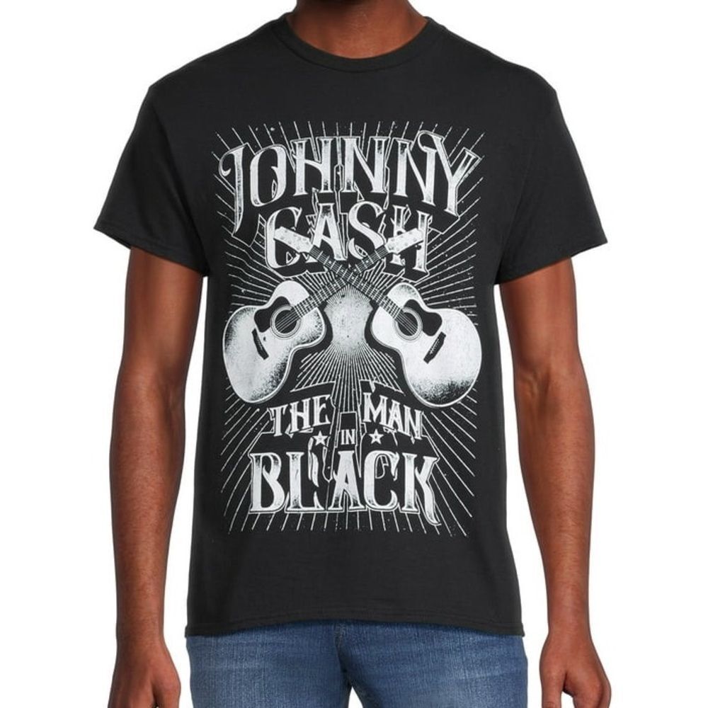 COPY - EUC Johnny Cash The Man in Black Graphic Tee Size XL Unisex 100% Cotton!